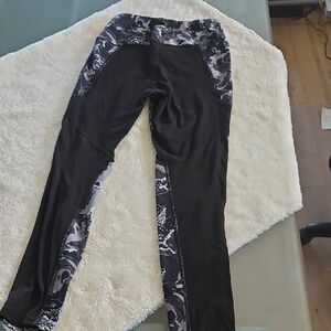 The North Face Black and Gray Leggings